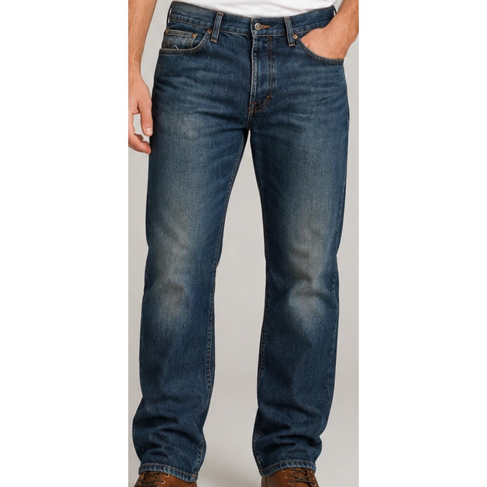 Victorinox Swiss Army Men’s Straight Leg Blue Jeans 32x34 100% Cotton